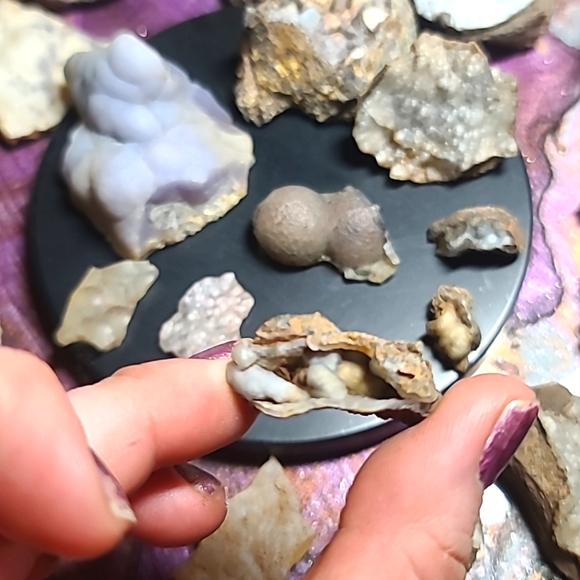 RARE & STUNNING Thumbnail up to Cabinet size 🍇BOTRYOIDAL crystals from Oregon! - Picture 14 of 16